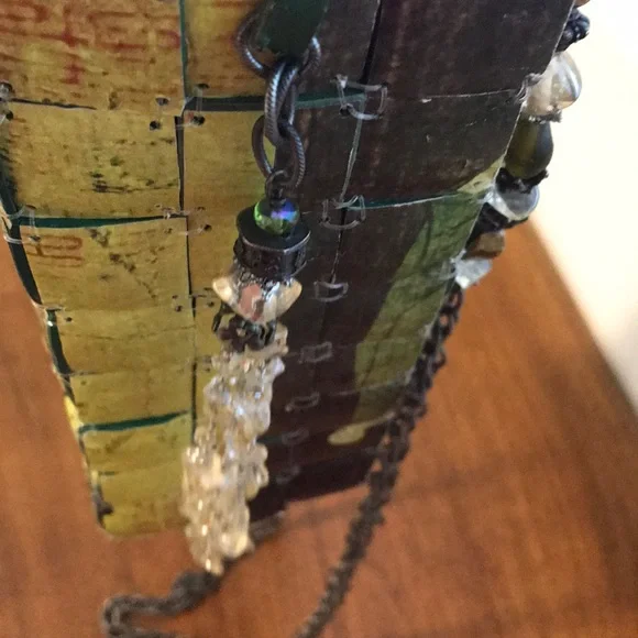 Uniquely Hand Painted Crossbody Bag - Picture 7 of 11